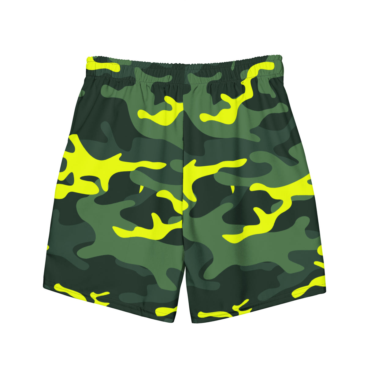 Swim &amp; Leisure Shorts, Camo-Splash, green/neon-yellow