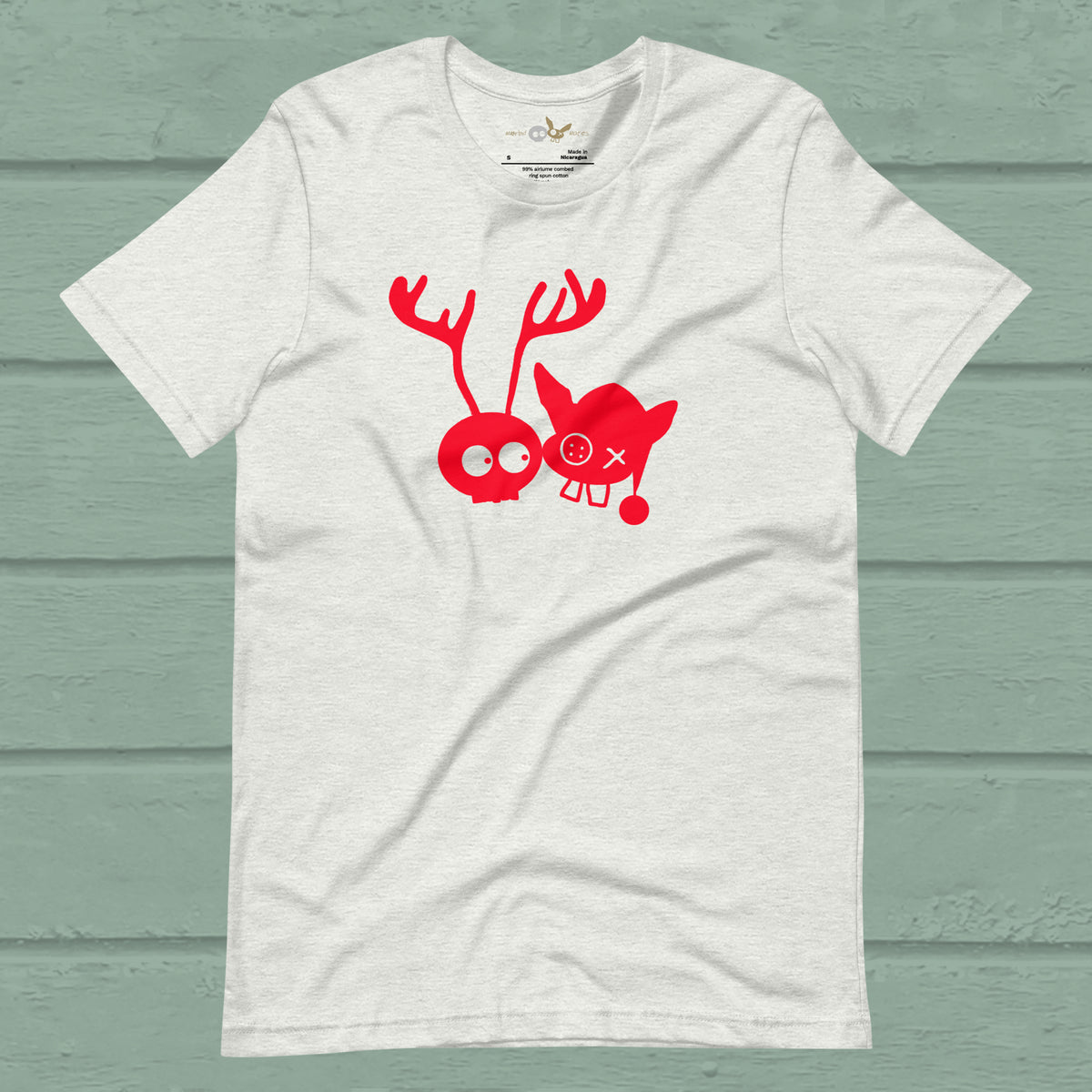 Classic Xmas, ash/red