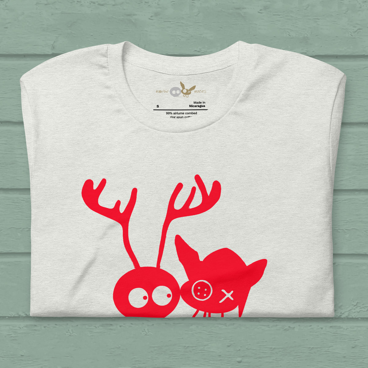 Classic Xmas, ash/red