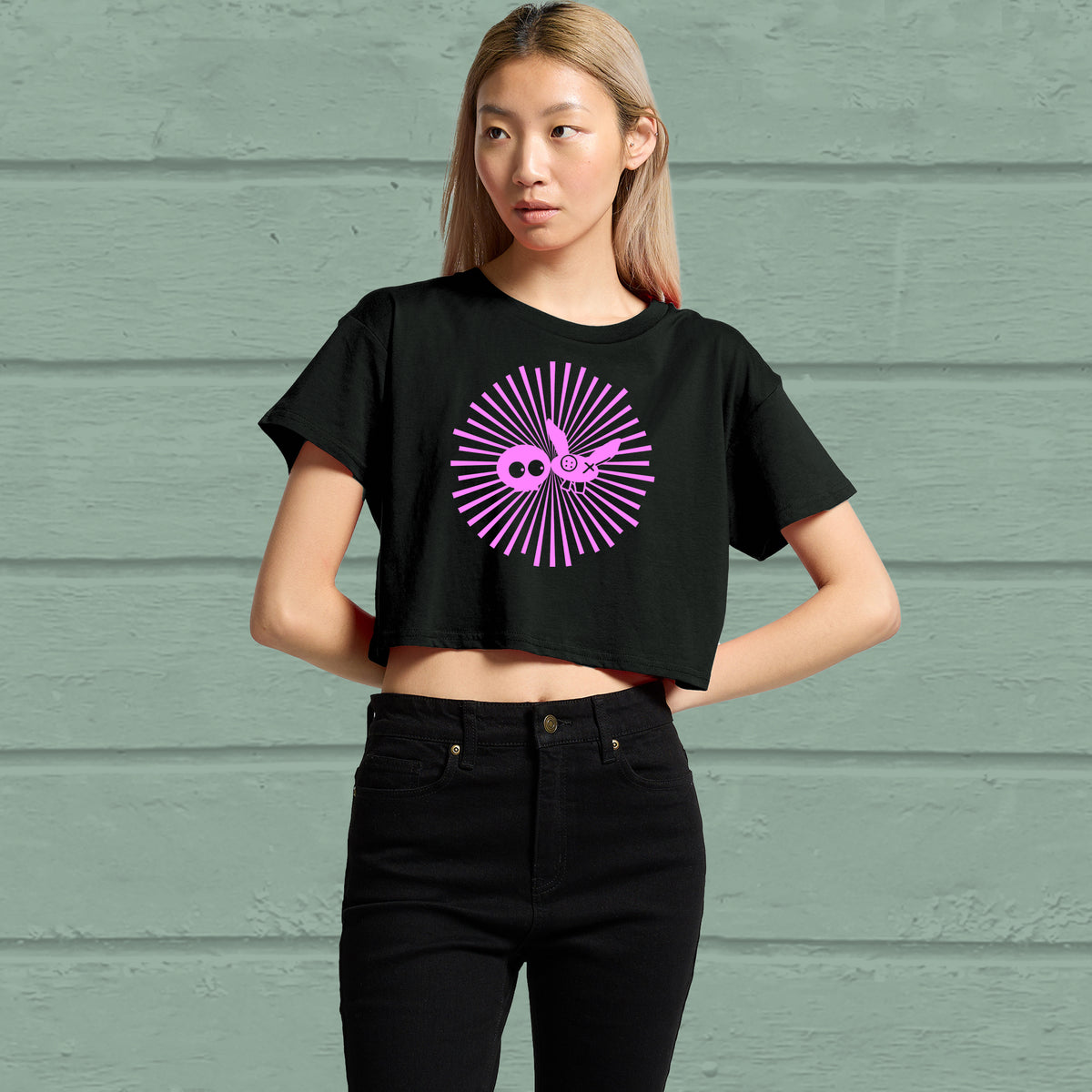 Pink Explosion Crop Top