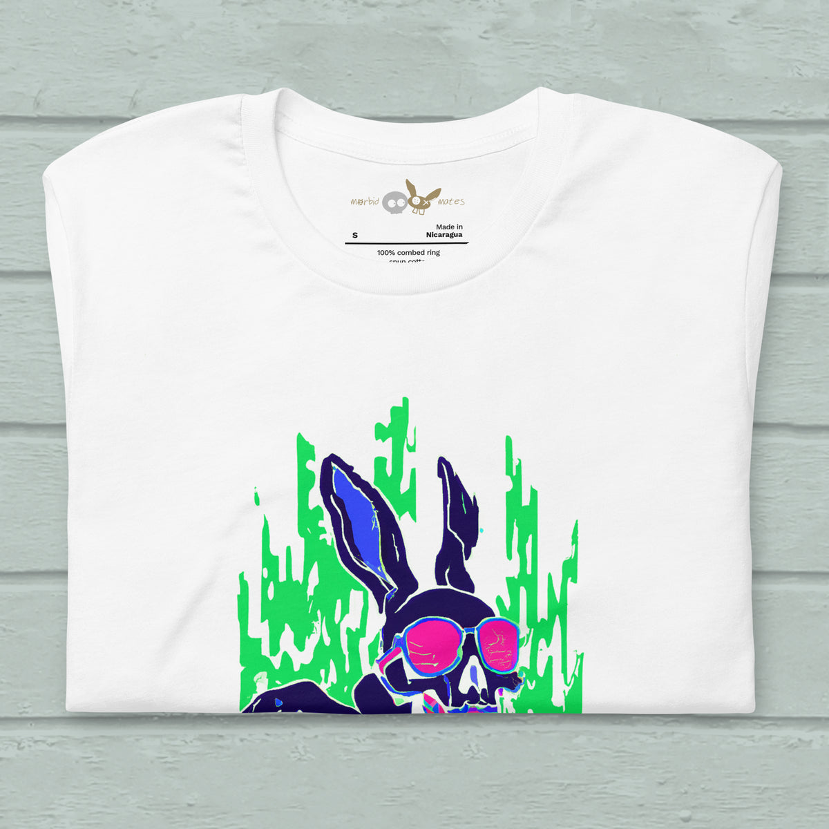 Fire Skater TEE, pink/green