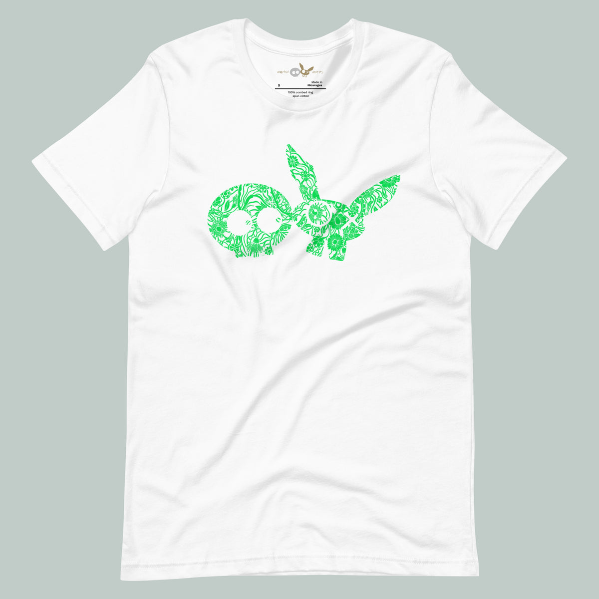 Floral Classic TEE green