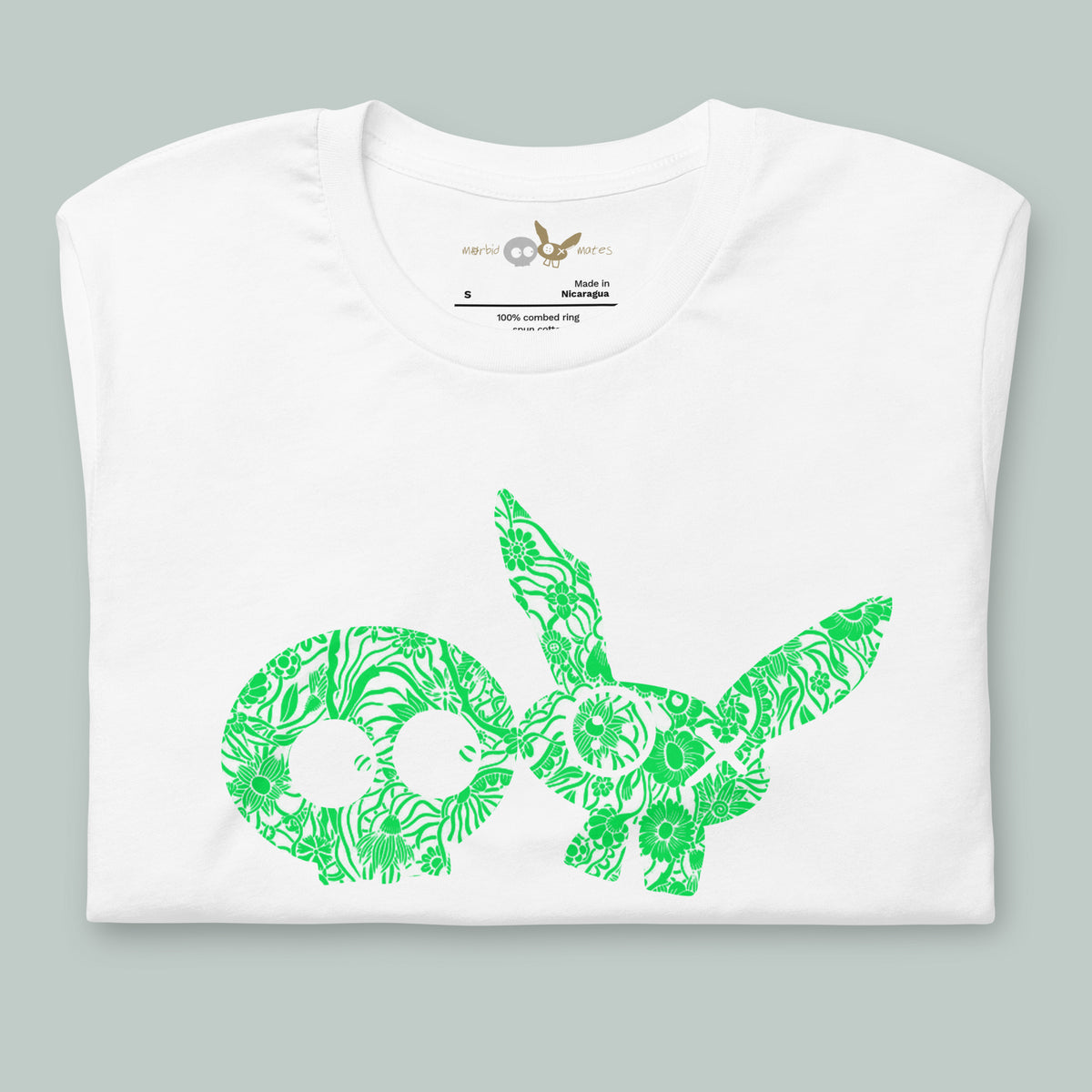 Floral Classic TEE green