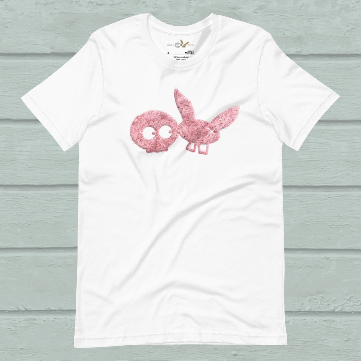 Dusky Pink Fur Print TEE
