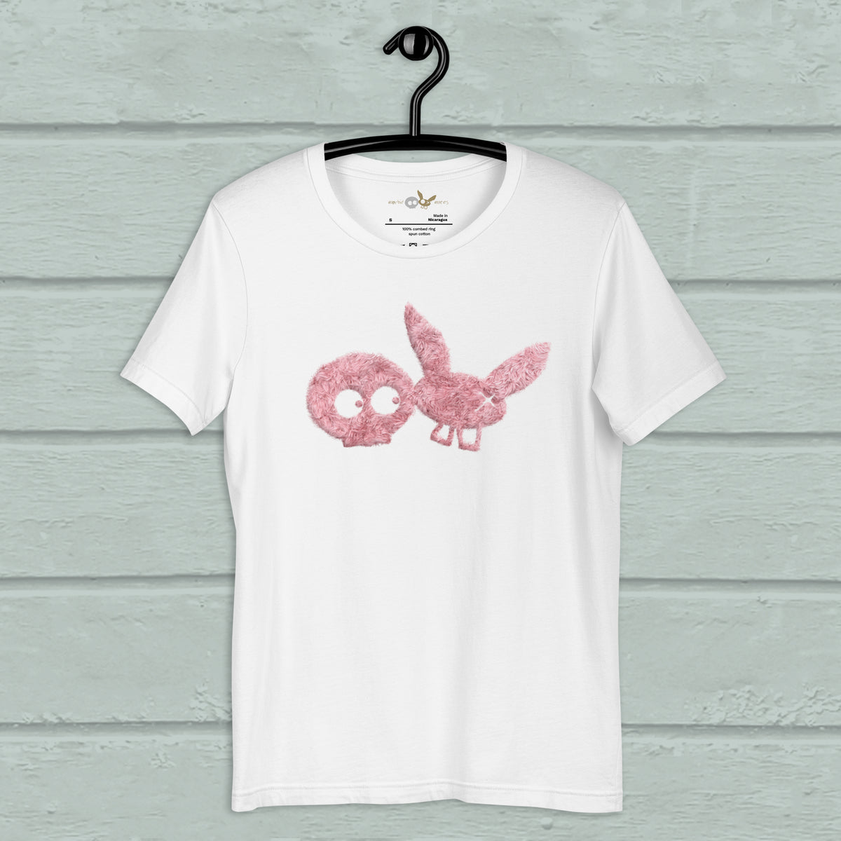 Dusky Pink Fur Print TEE