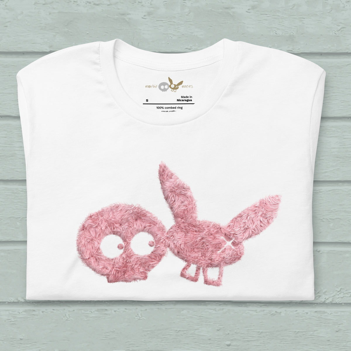 Dusky Pink Fur Print TEE
