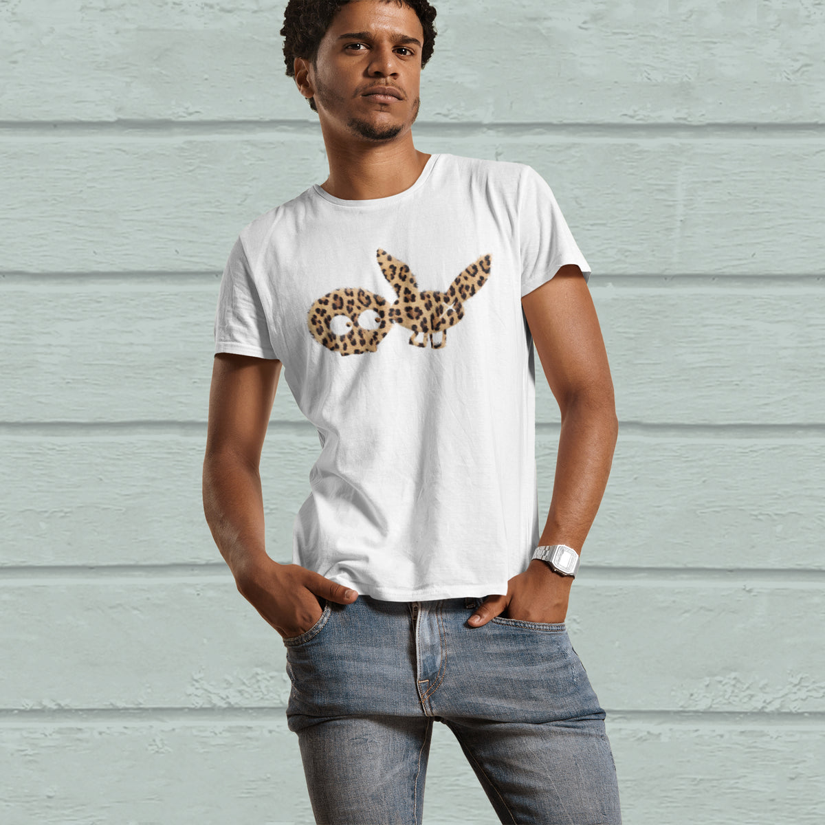 Leopard Fur Print TEE