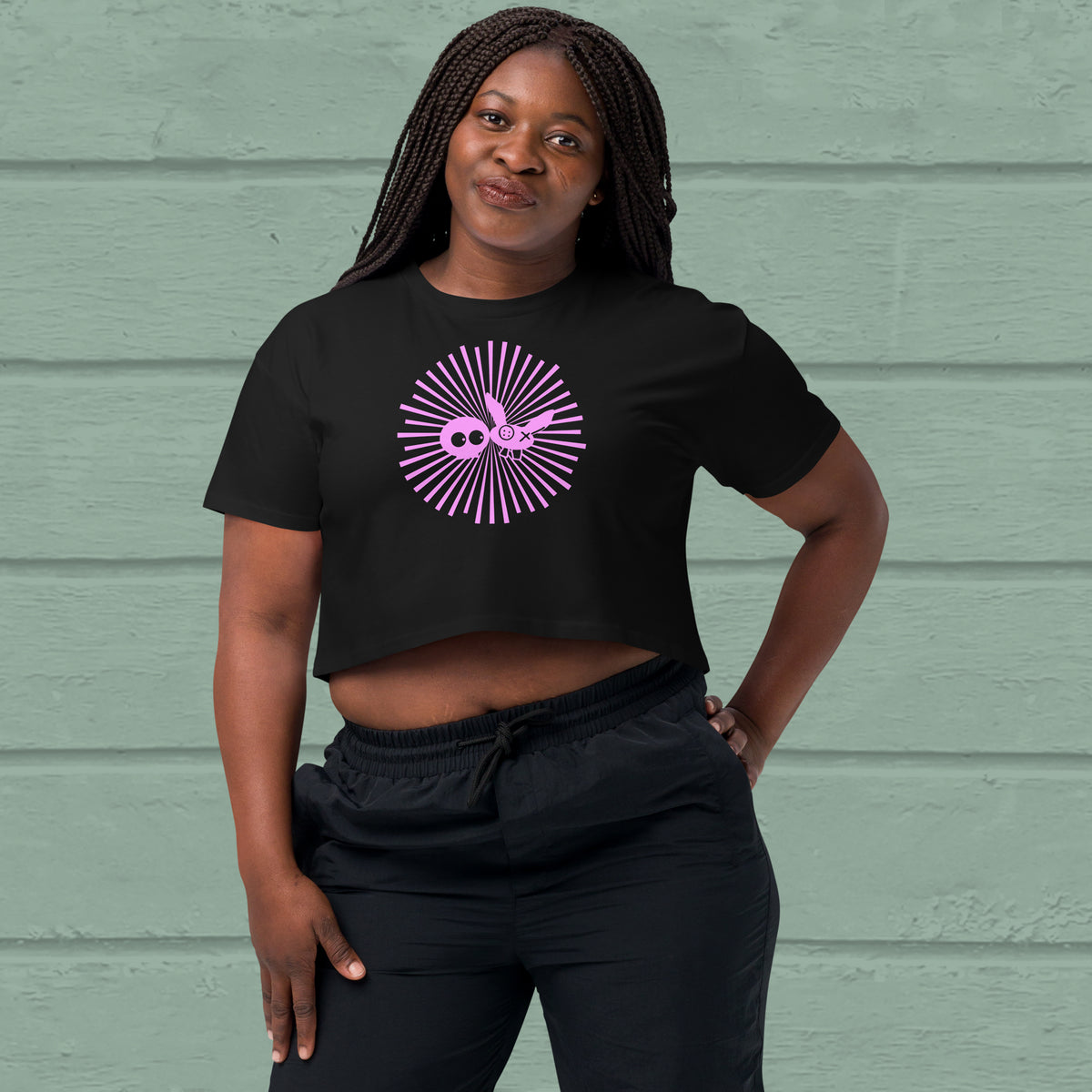 Pink Explosion Crop Top