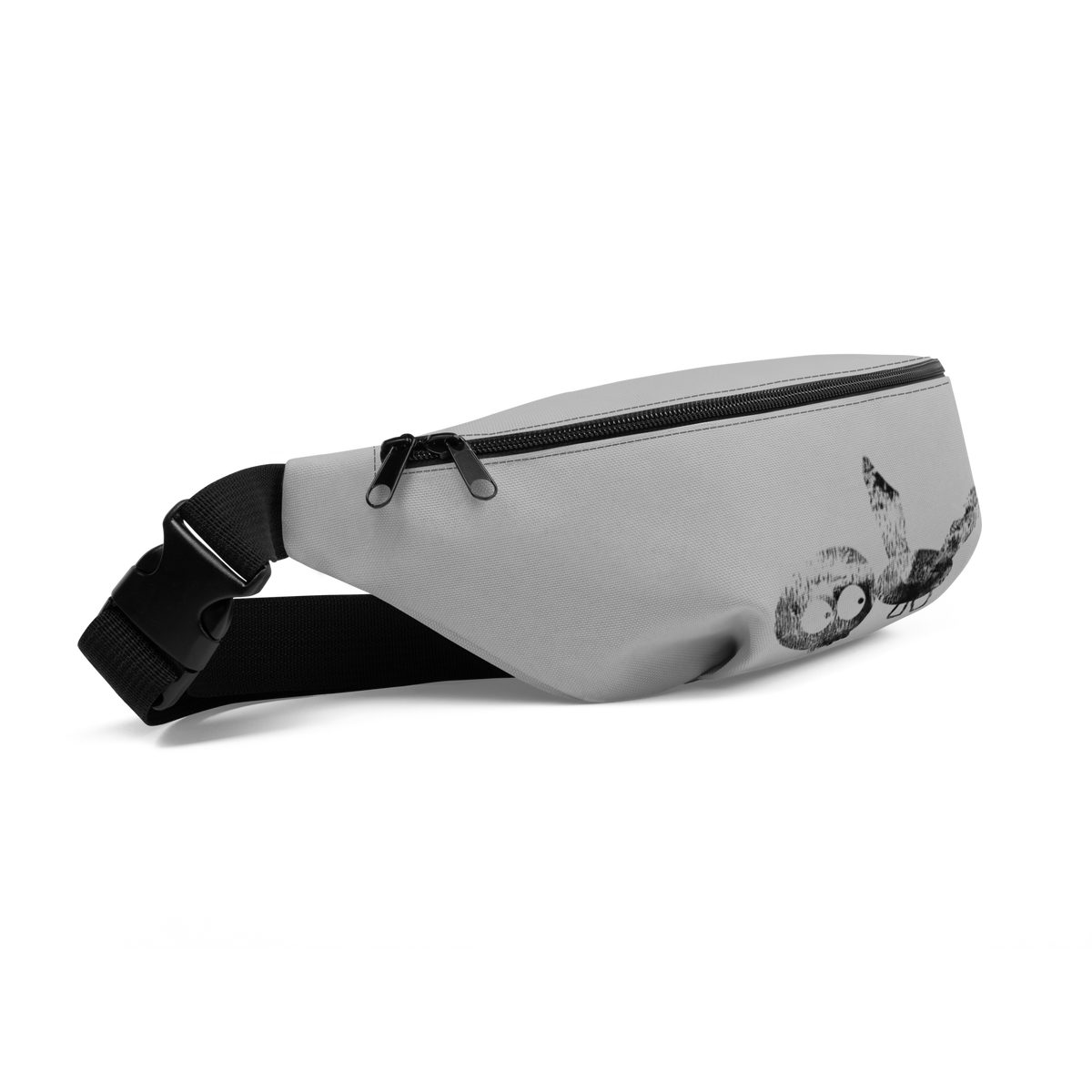 Light Grey Durable mm Fanny Pack