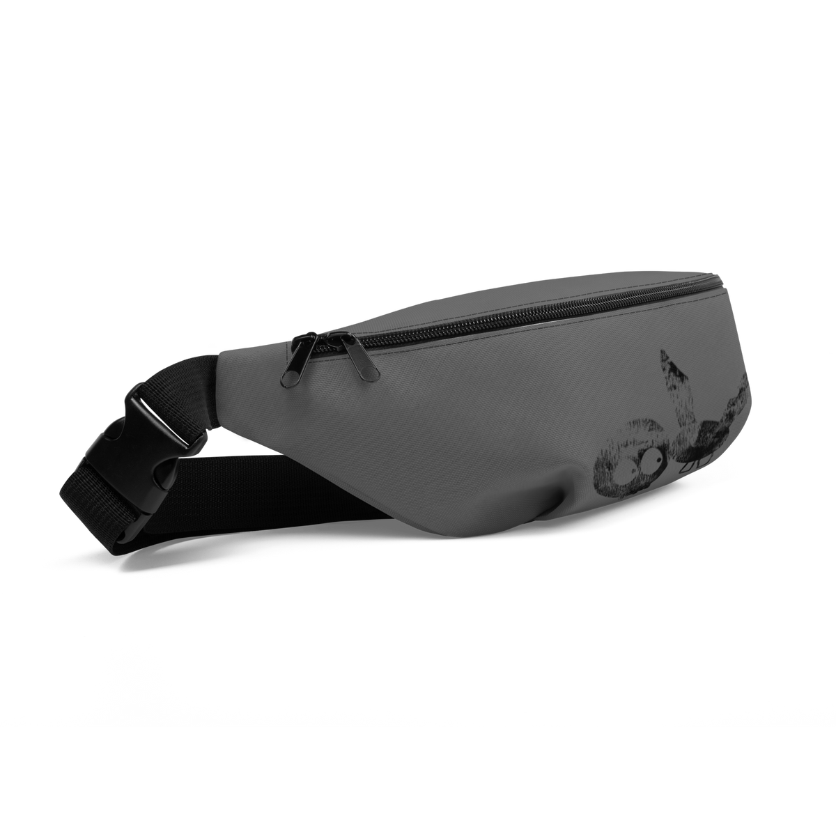 Dark Grey Durable mm Fanny Pack