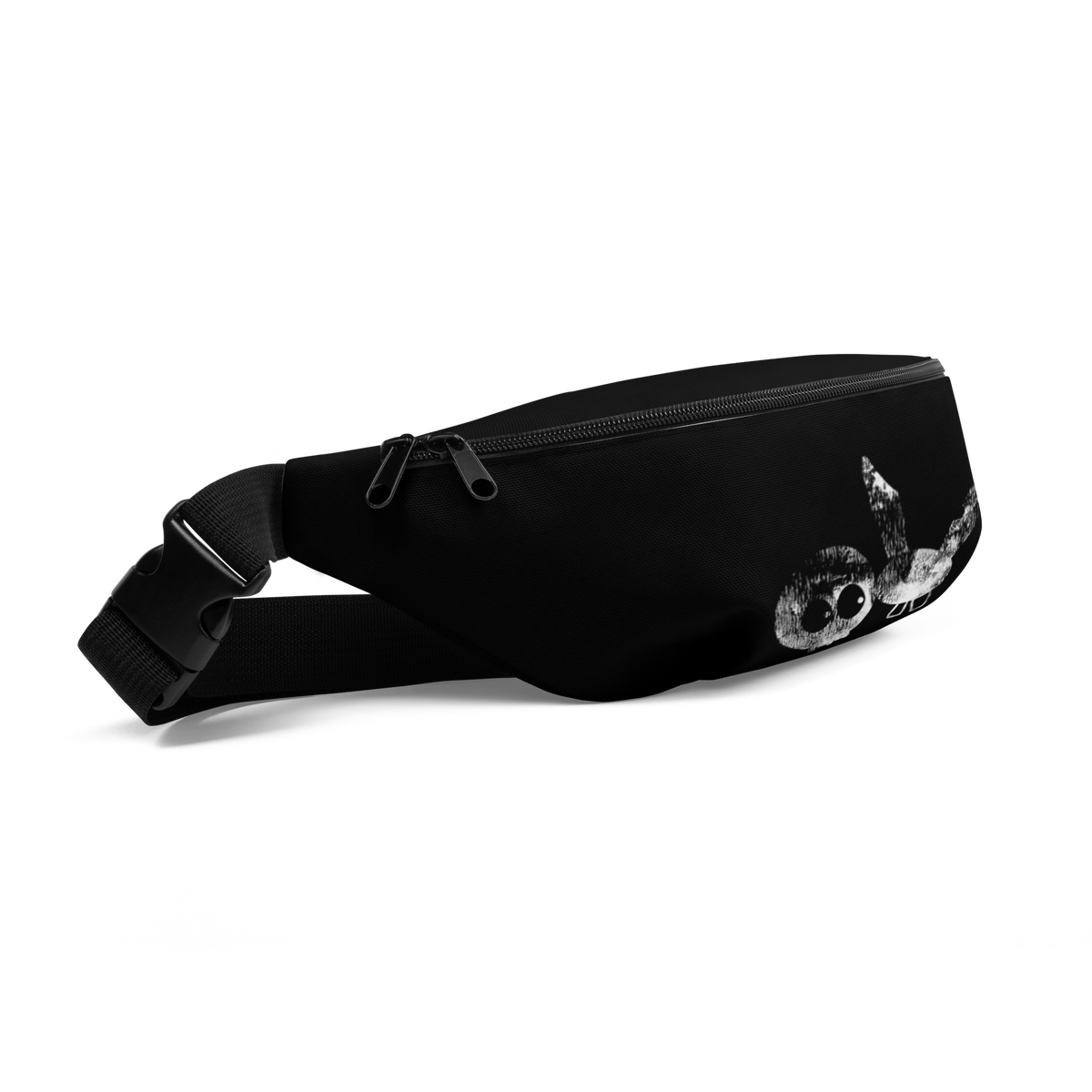 Black Durable mm Fanny Pack
