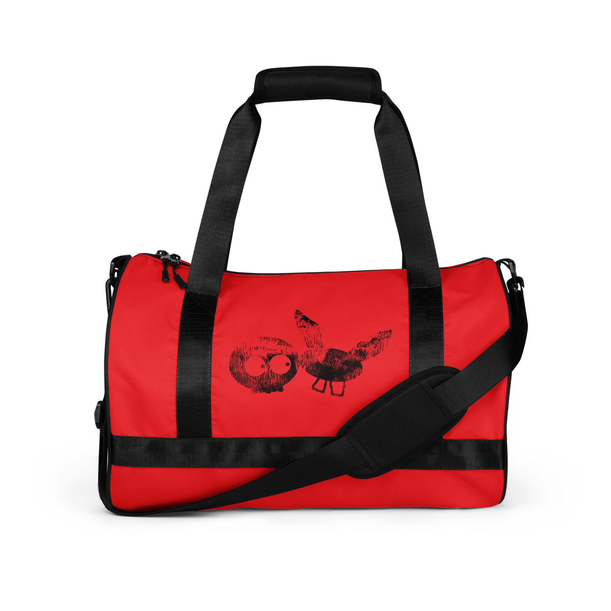 Red Super Sturdy mm Duffle Bag