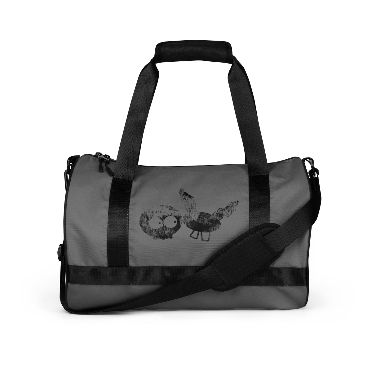 Grey Super Sturdy mm Duffle Bag