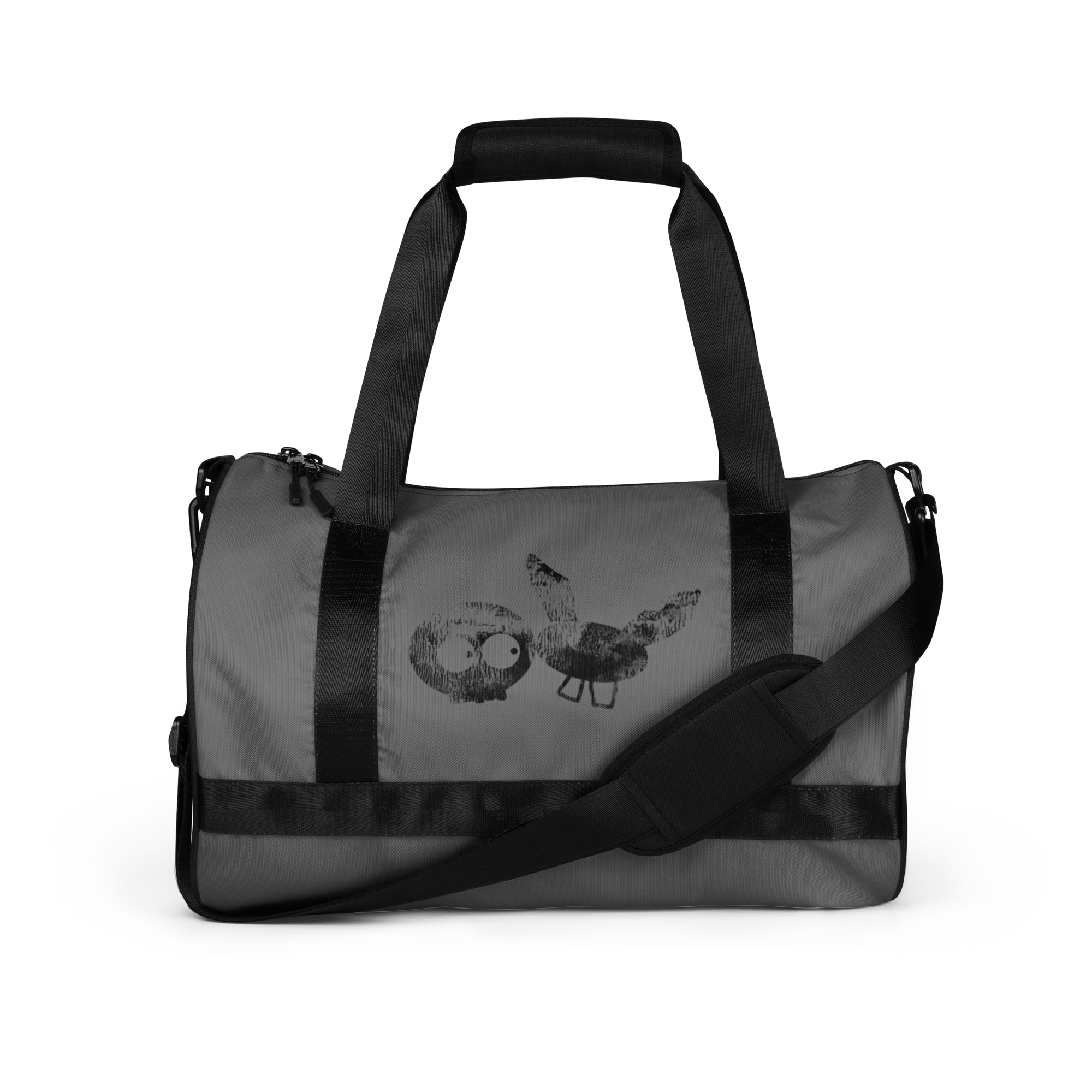 Grey Super Sturdy mm Duffle Bag - morbid mates