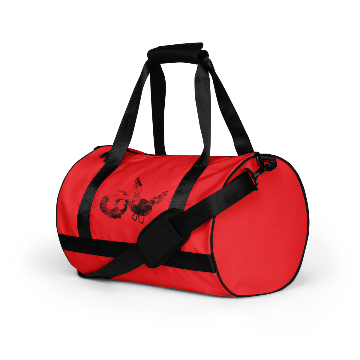 Red Super Sturdy mm Duffle Bag