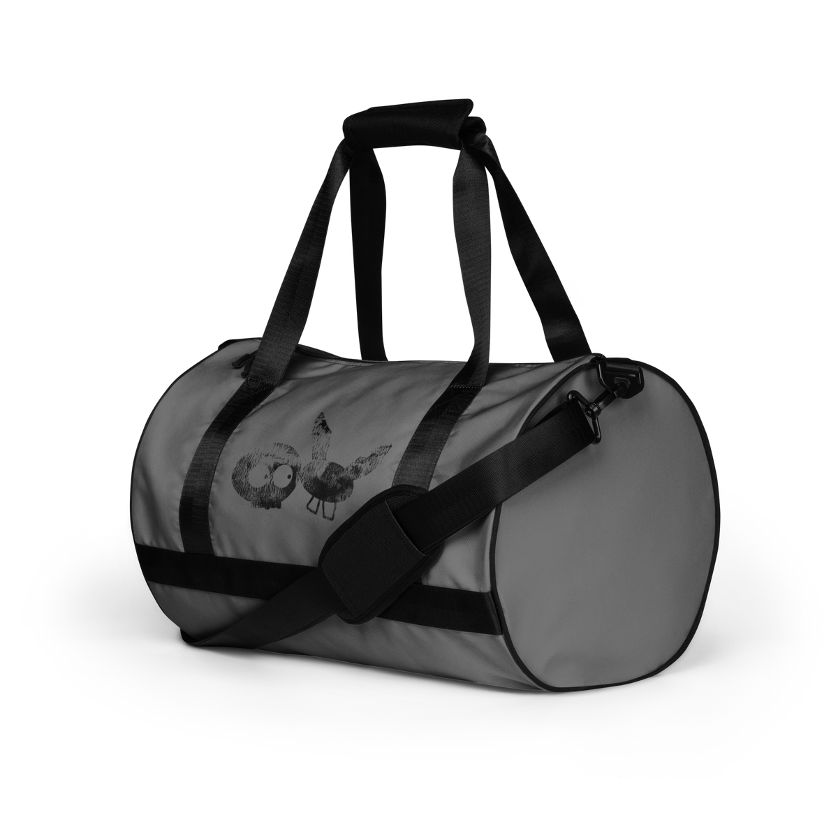 Grey Super Sturdy mm Duffle Bag