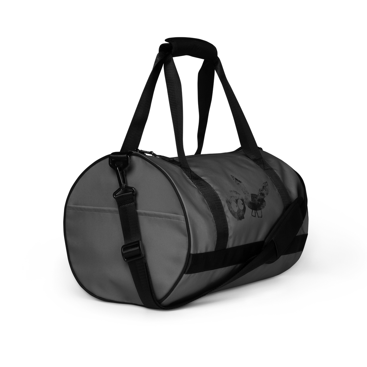 Grey Super Sturdy mm Duffle Bag