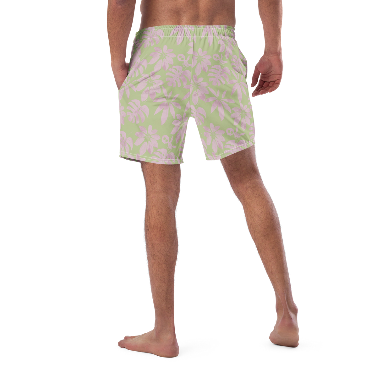 Swim &amp; Leisure Shorts, Jungle Leaves, sage/mauve