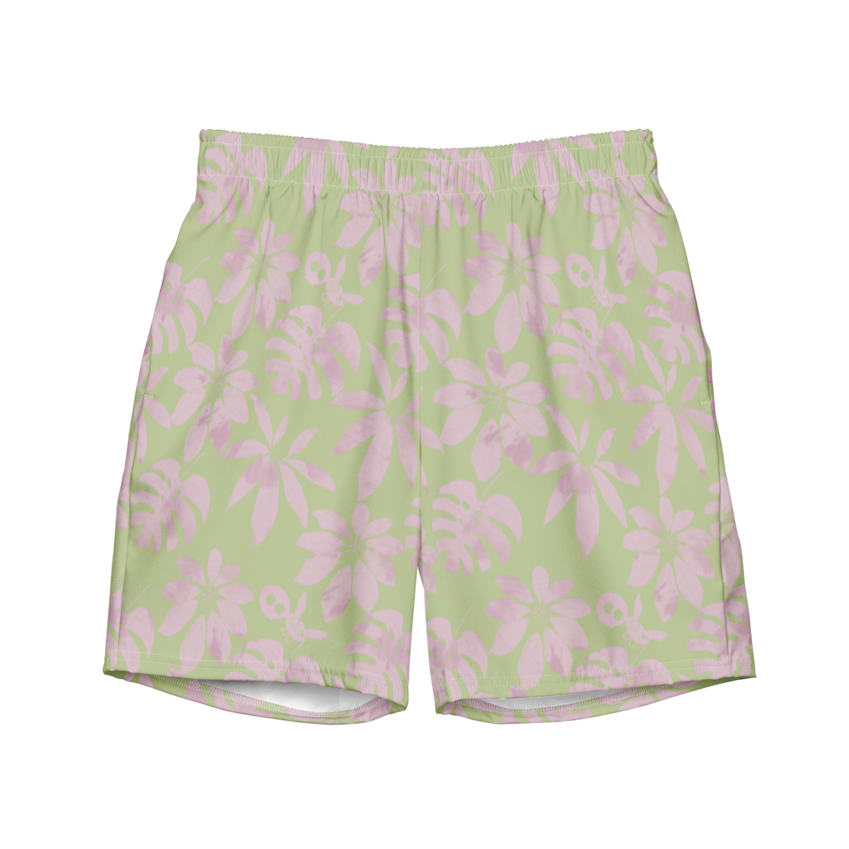 Swim &amp; Leisure Shorts, Jungle Leaves, sage/mauve