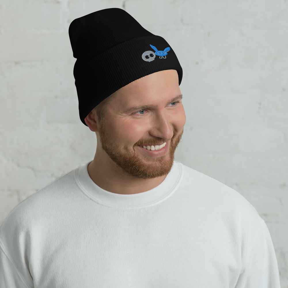 Black mm Beanie