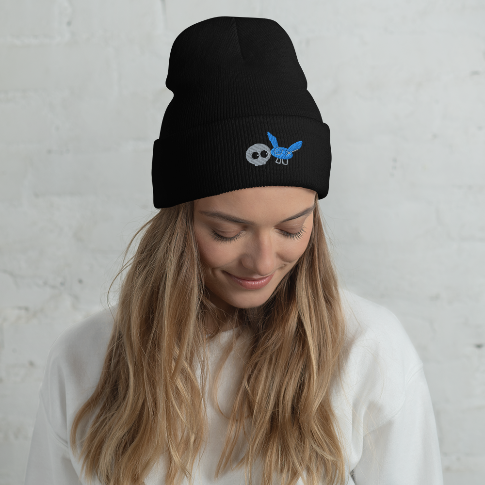 Black mm Beanie