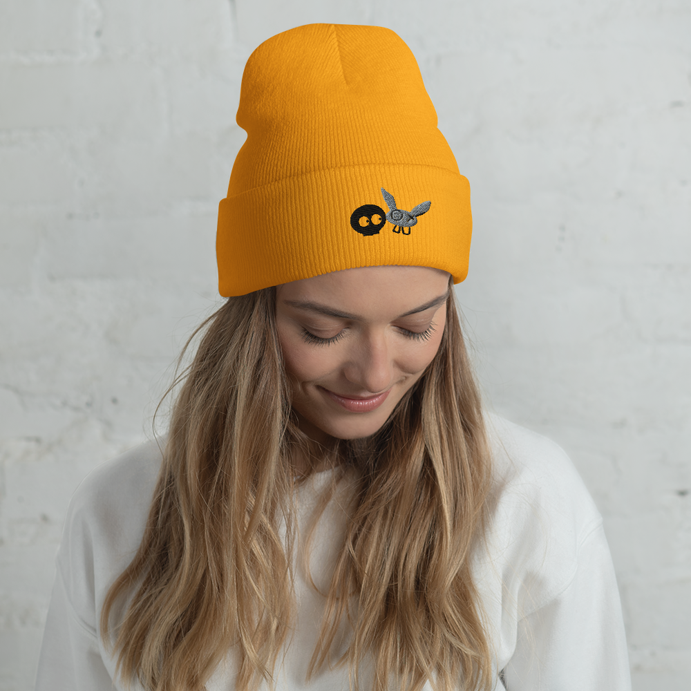 Yellow mm Beanie