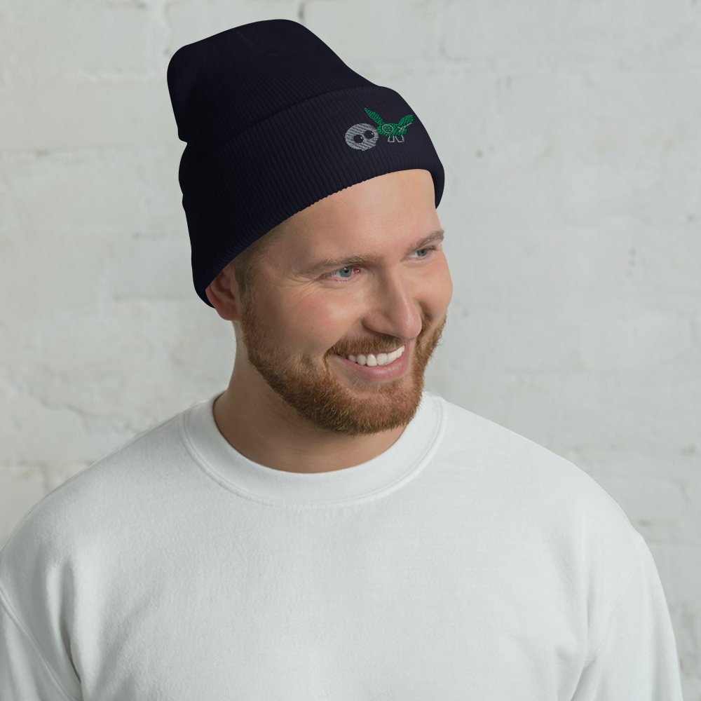Navy Blue mm Beanie