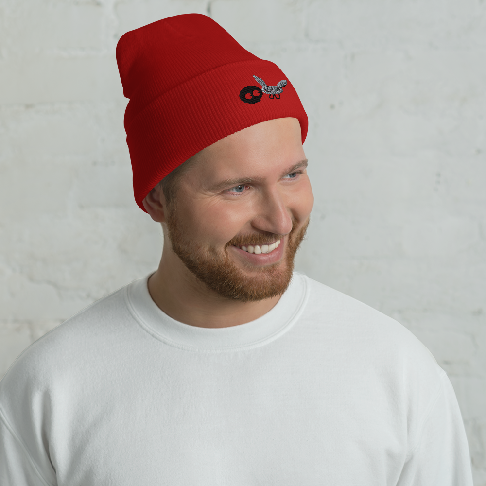 Red mm Beanie