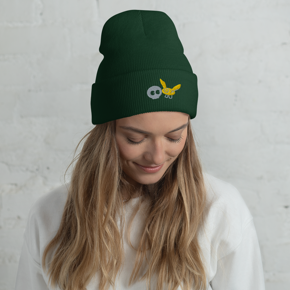 Green mm Beanie