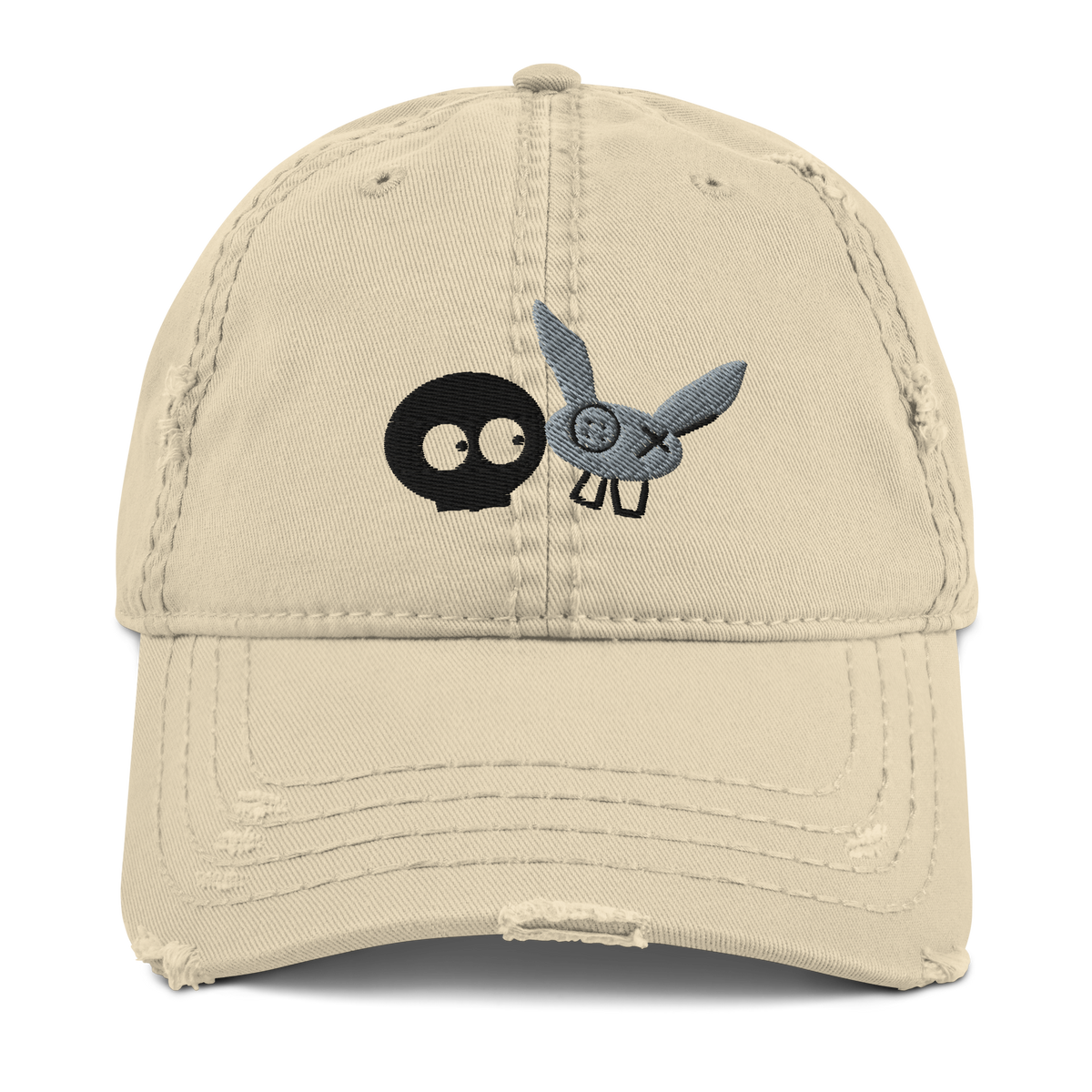 Creme Distressed mm/Otto Cap
