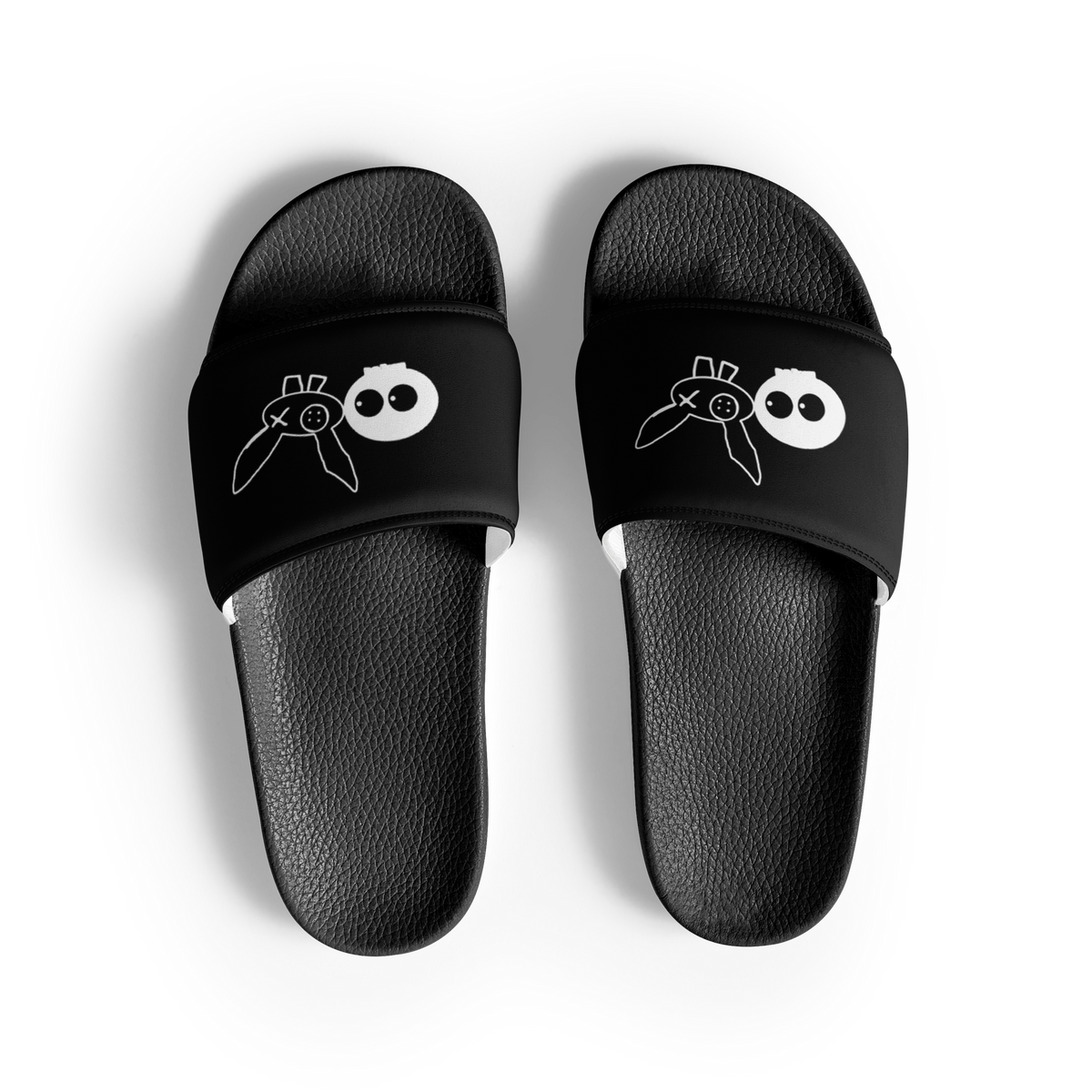 Black mm Super Comfy Lux Slides