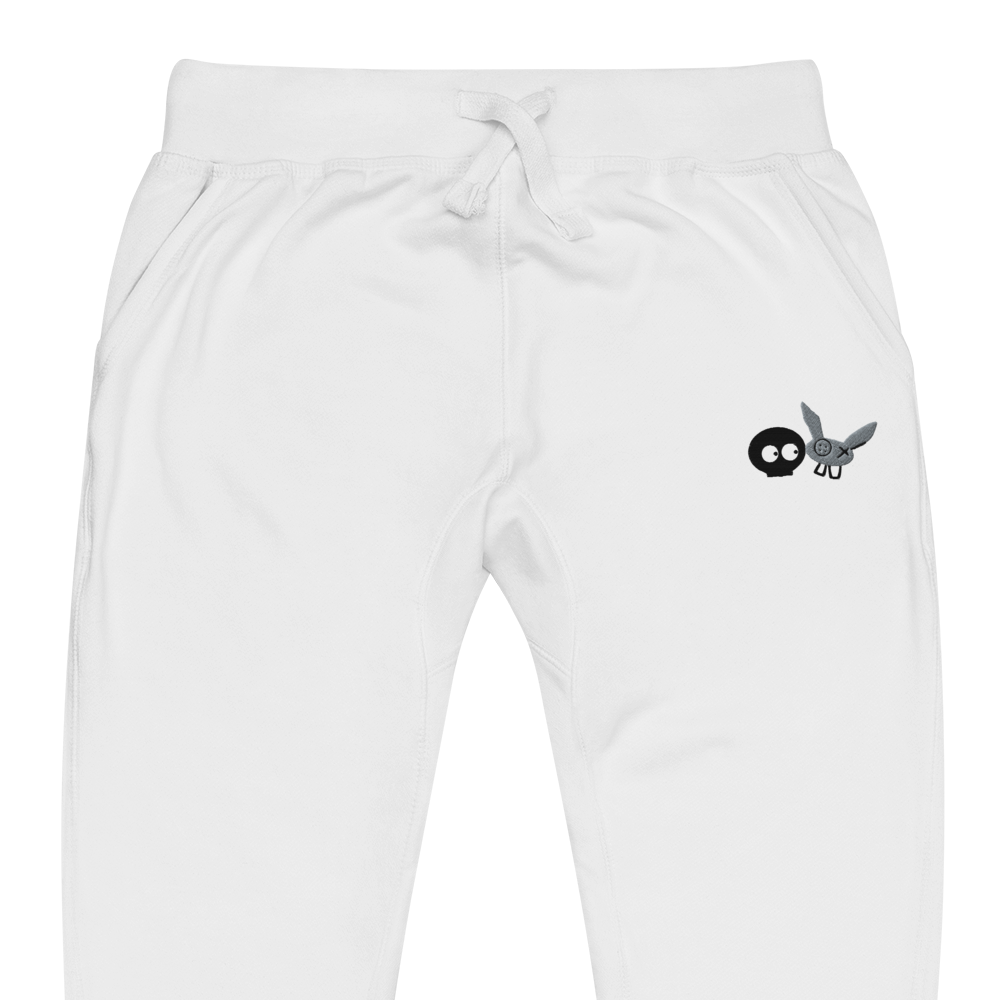White Blue Super Soft Premium mm/ Cotton Heritage Sweatpants