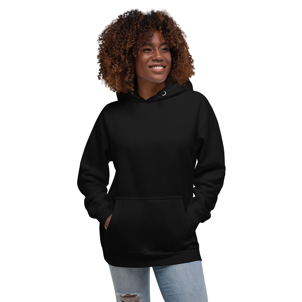 Black/White Super Soft mm Radiation Hoodie