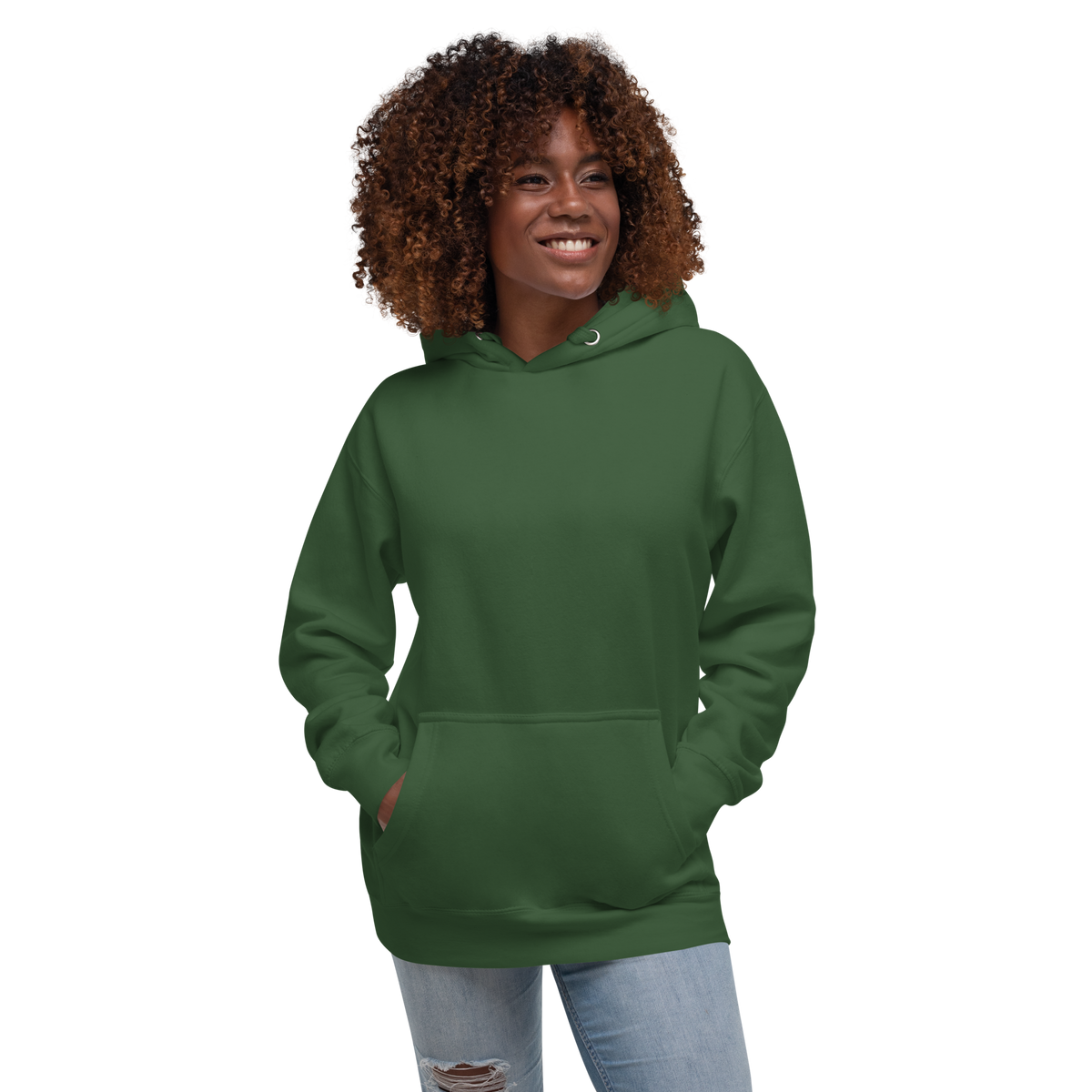 Green/White Super Soft mm Radiation Hoodie