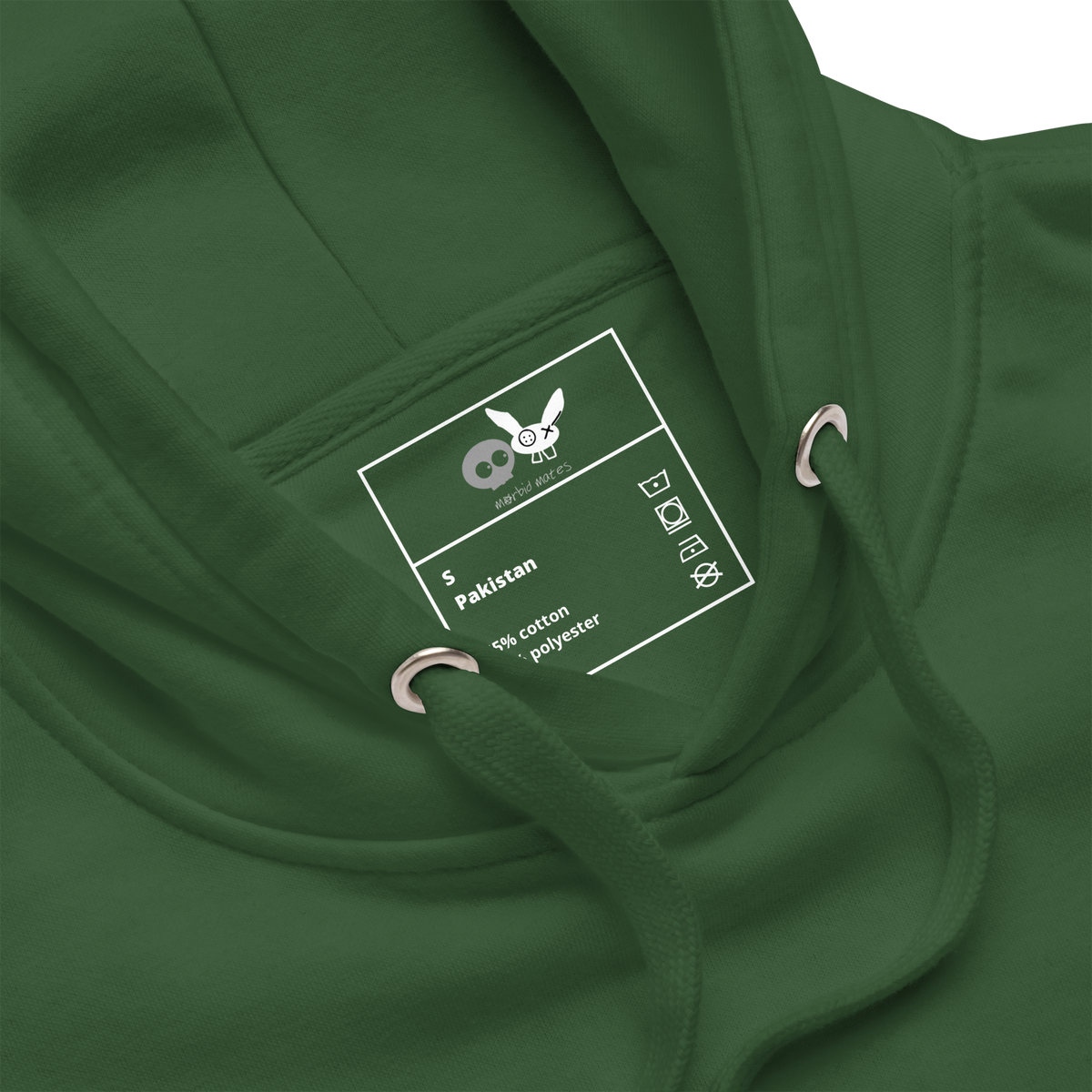 Green/White Super Soft mm Radiation Hoodie