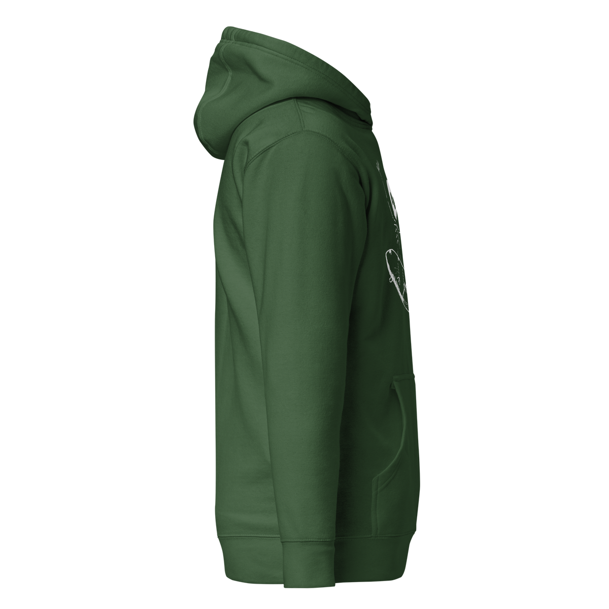 Green Super Soft mm Surfers Hoodie