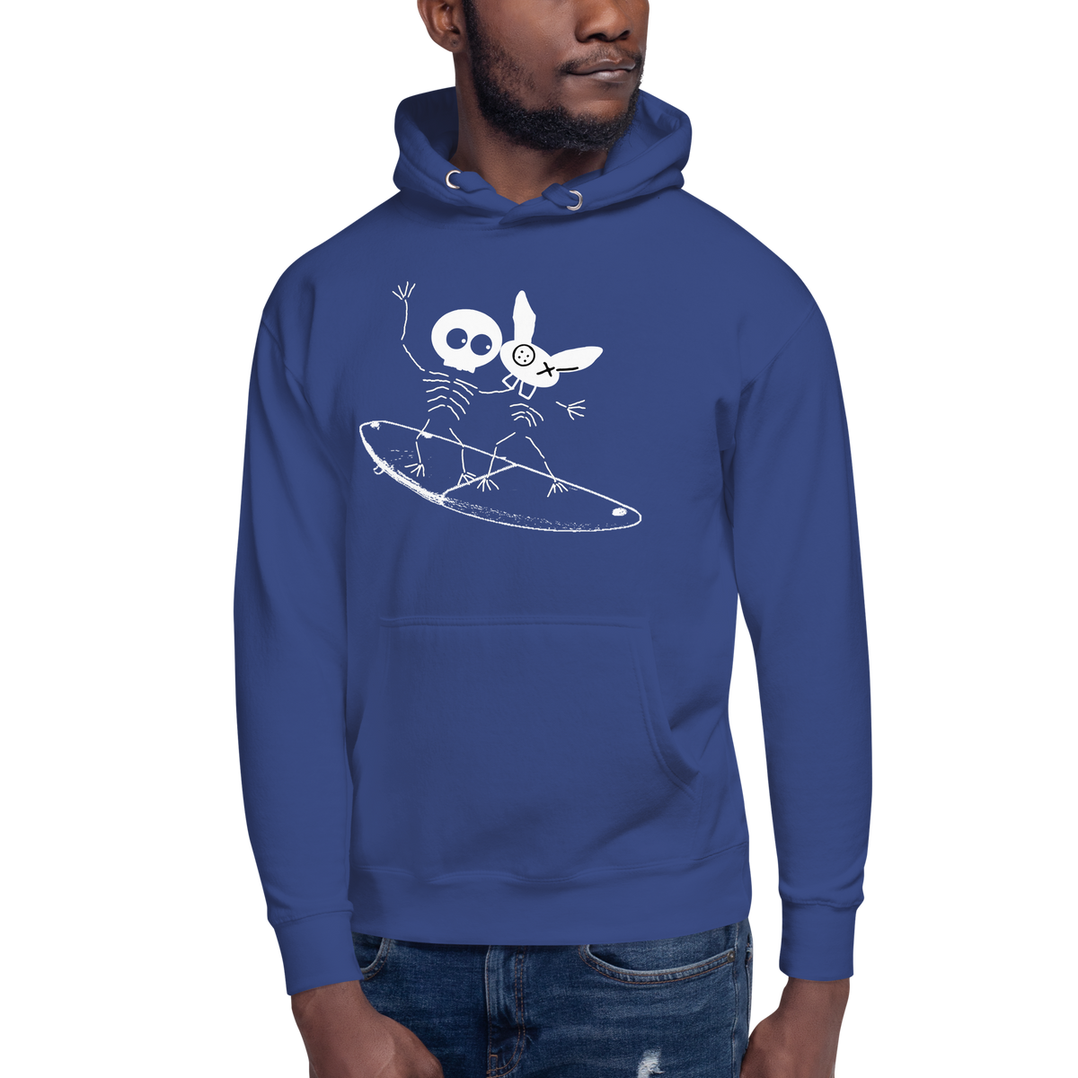 Royal Blue Super Soft mm Surfers Hoodie