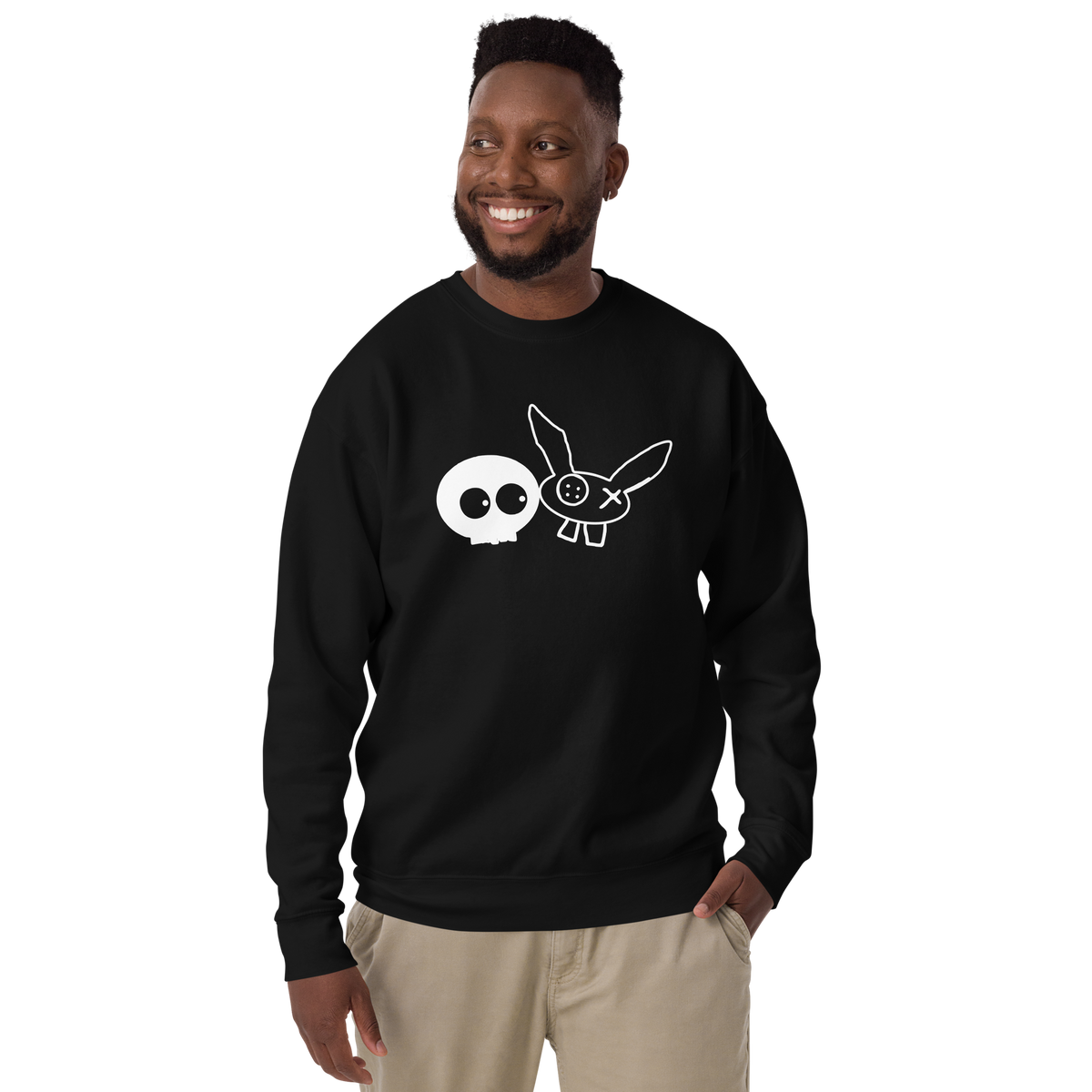 Black mm Premium Sweatshirt
