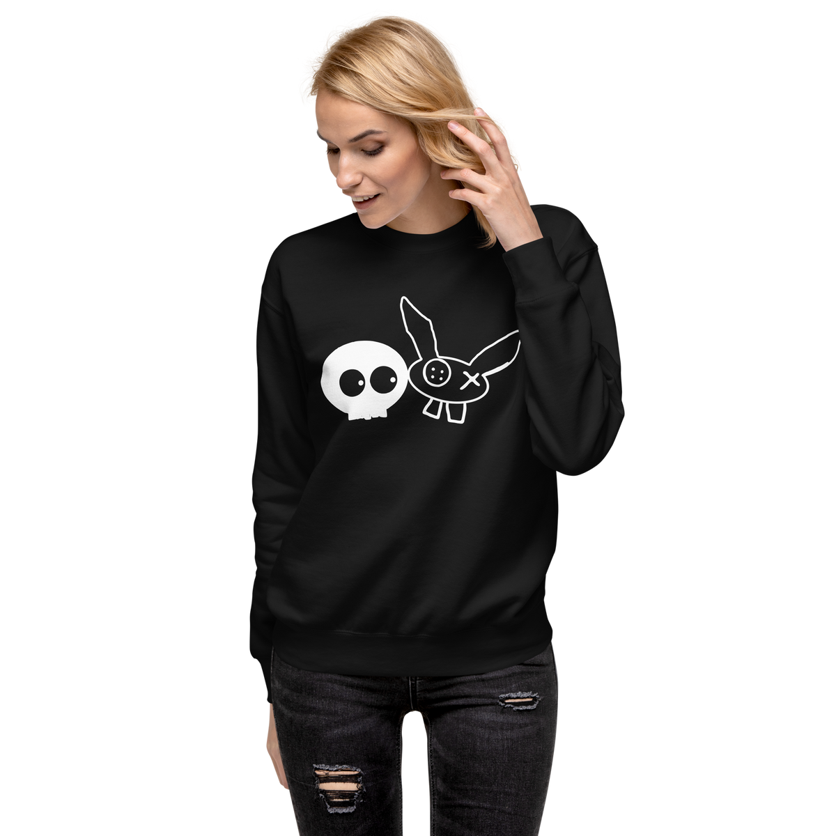 Black mm Premium Sweatshirt