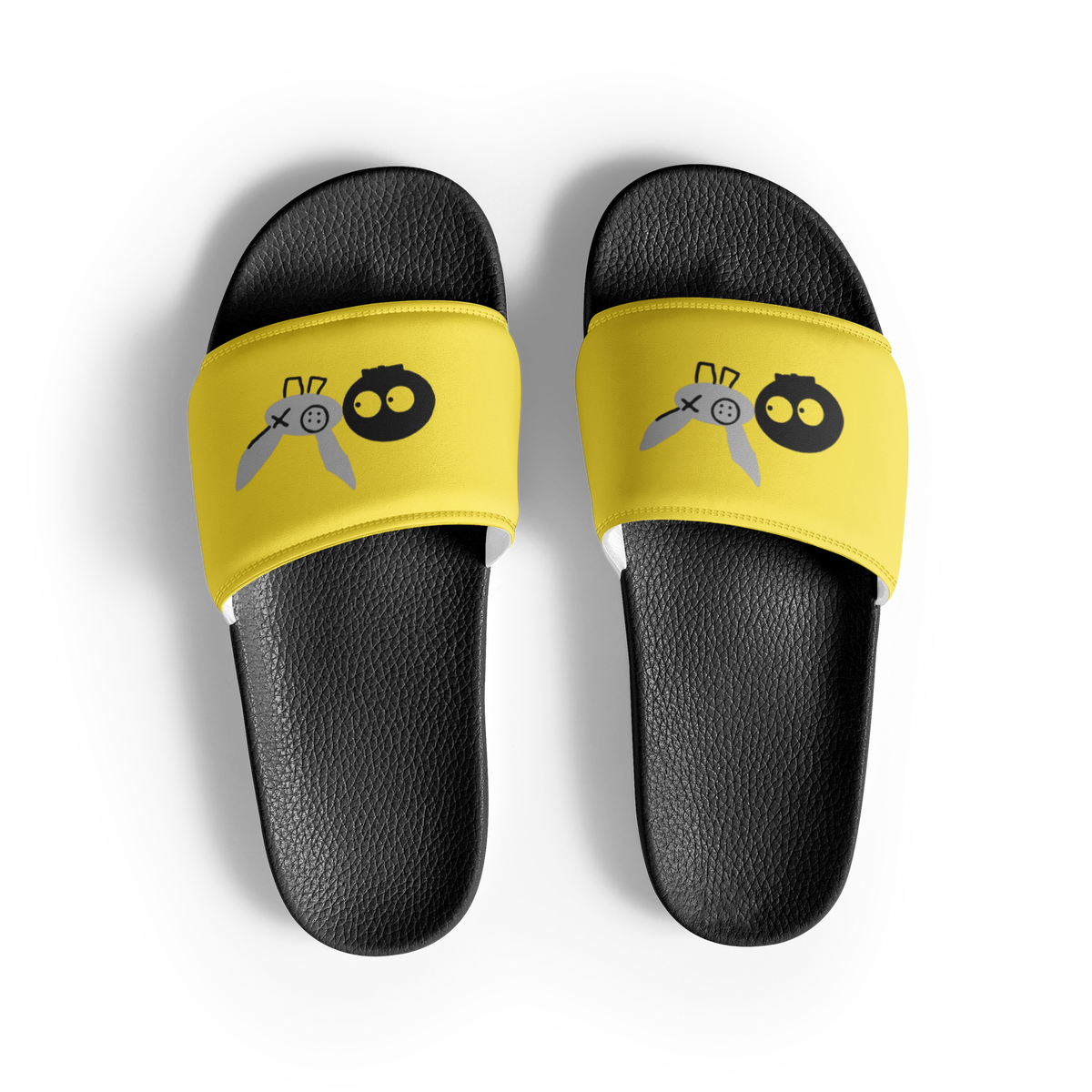 Black and yellow slides store